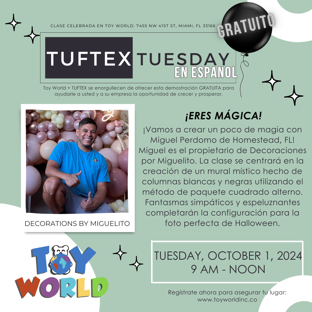 TUFTEX TUESDAY: Miami (Toy World)